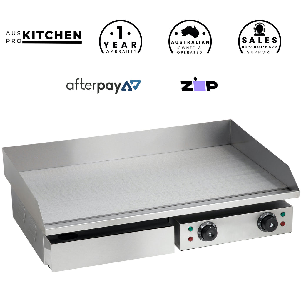 4.4KW Electric Countertop Griddle Electric Grill Plate Commercial