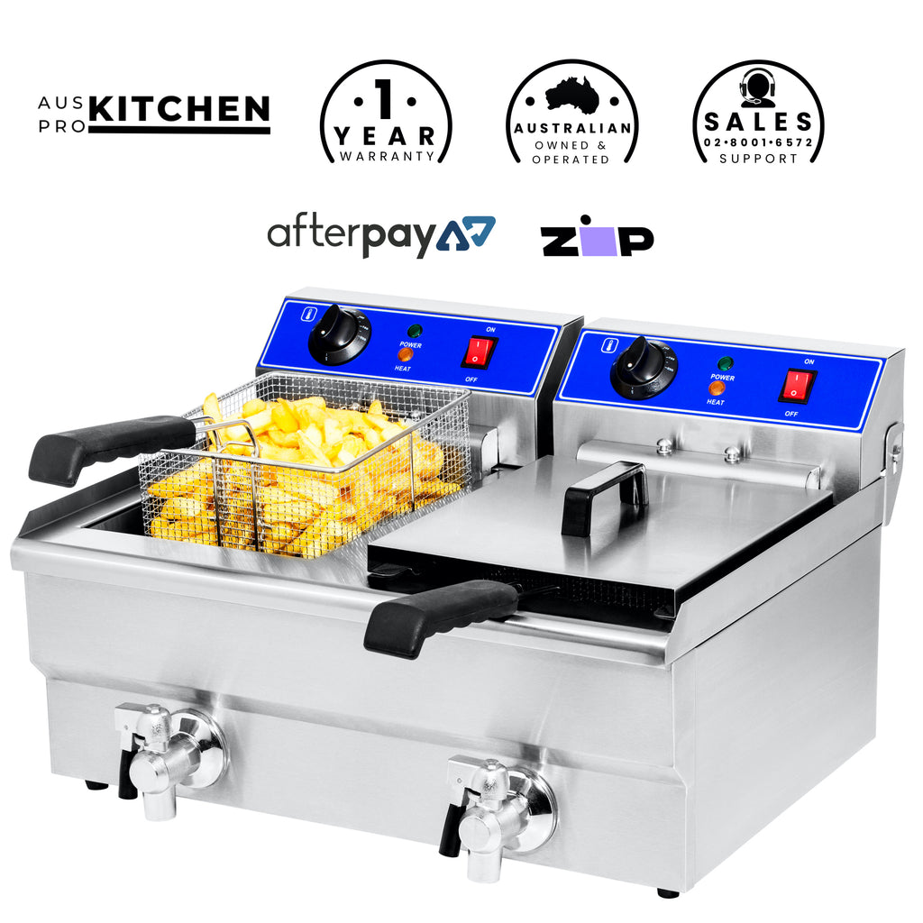 Commercial Electric Deep Fryer Chip 27L