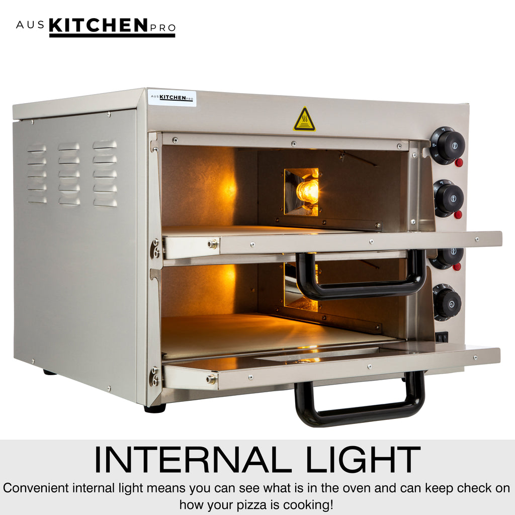 Commercial Countertop Electric Pizza Oven