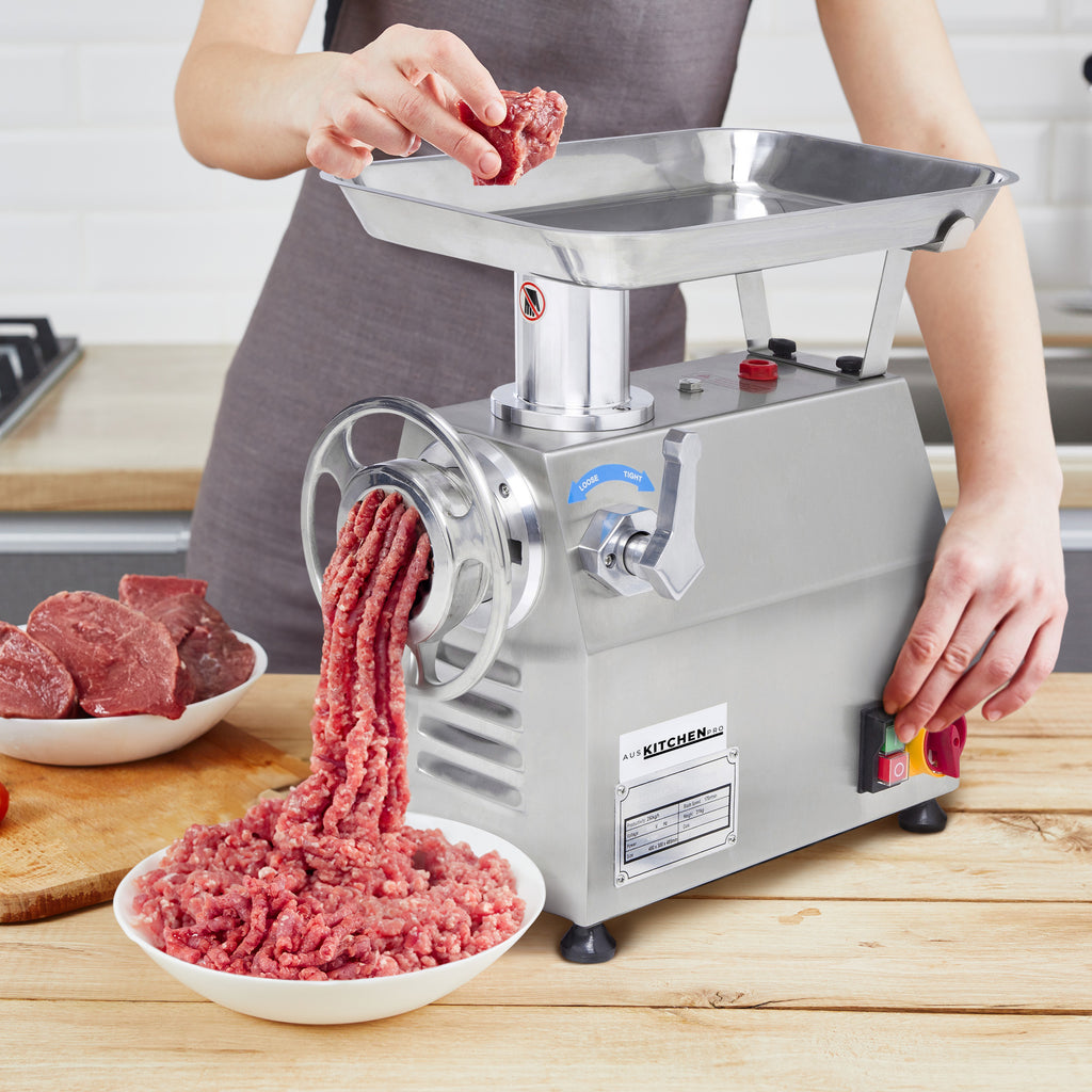 Commercial Meat Mincer Electric Grinder & Sausage Maker Filler Stuffer