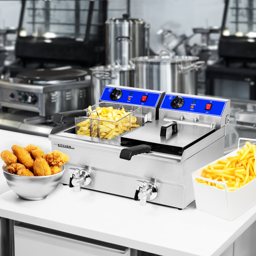 Commercial Electric Deep Fryer Chip 27L