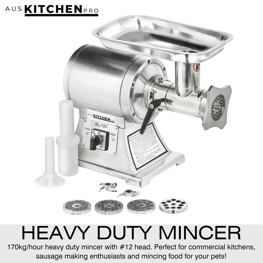 1hp Electric Meat Mincer & Sausage Filler