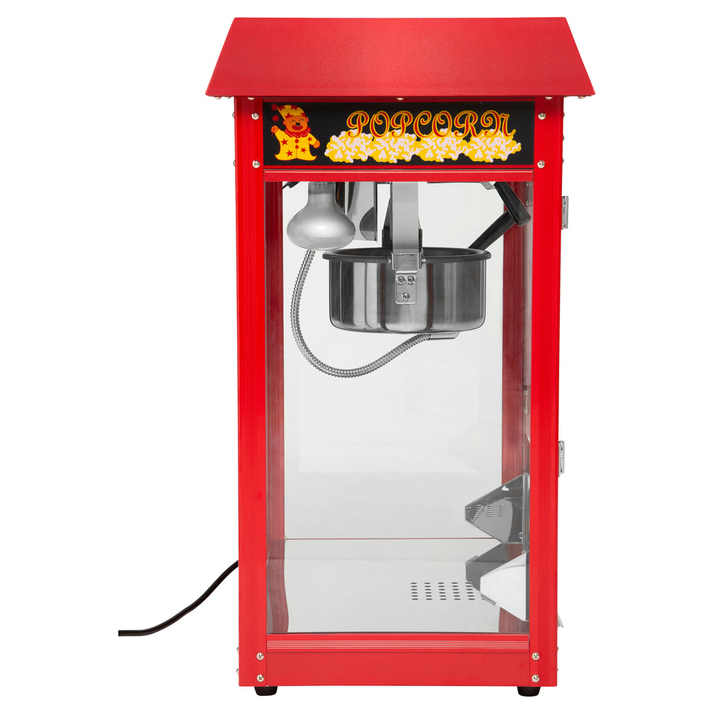 Popcorn Machine 8oz - Warmer Deck 1.35kW