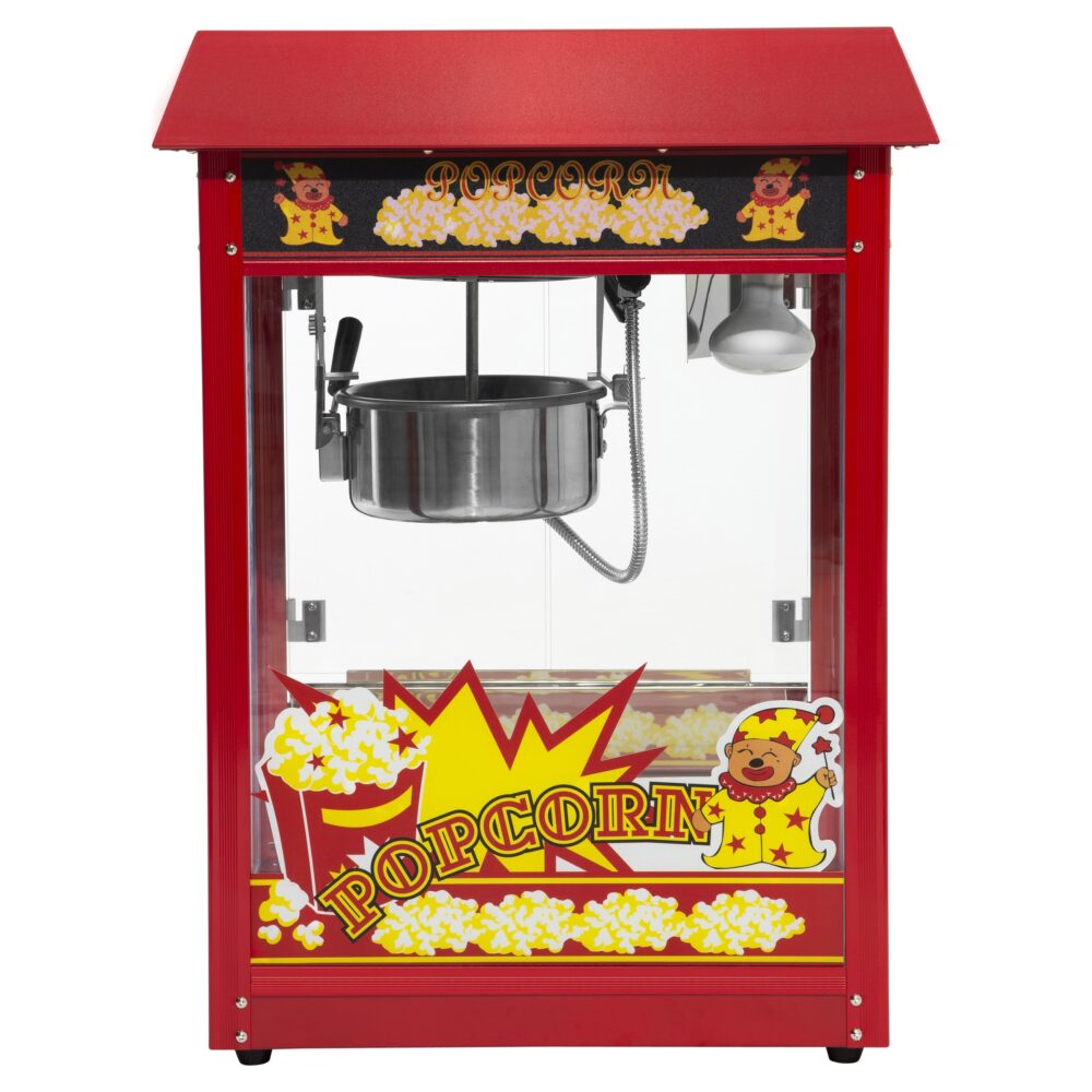 Popcorn Machine 8oz - Warmer Deck 1.35kW