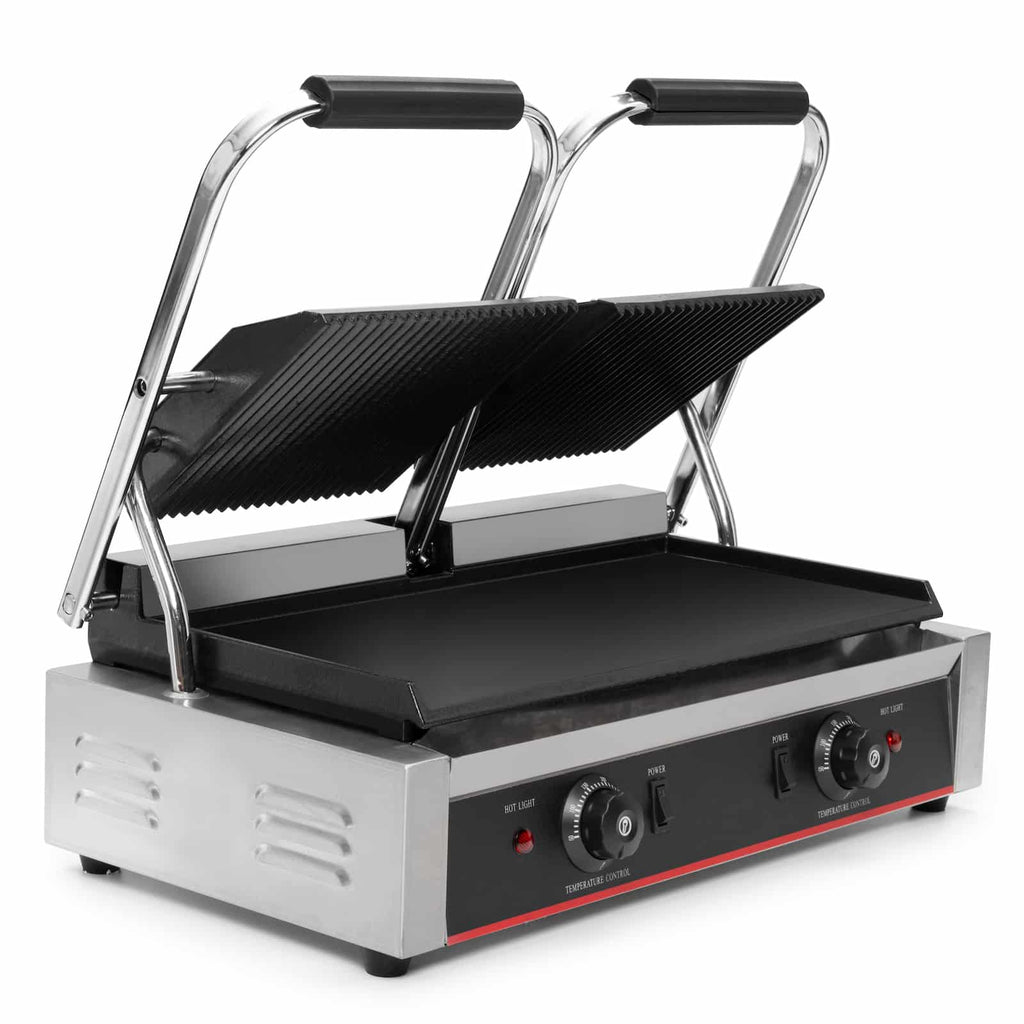 Sandwich Press Contact Grill GRILLED FLAT