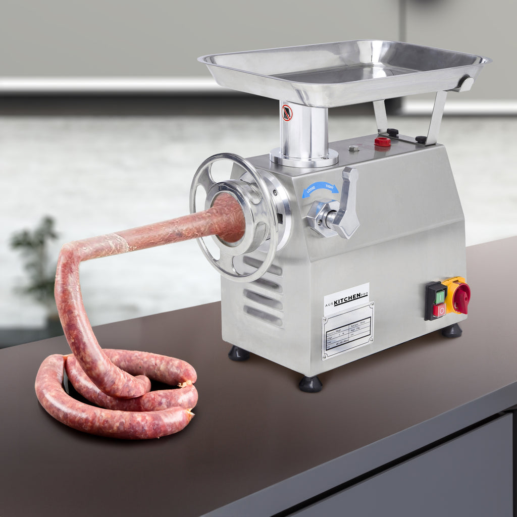 Commercial Meat Mincer Electric Grinder & Sausage Maker Filler Stuffer