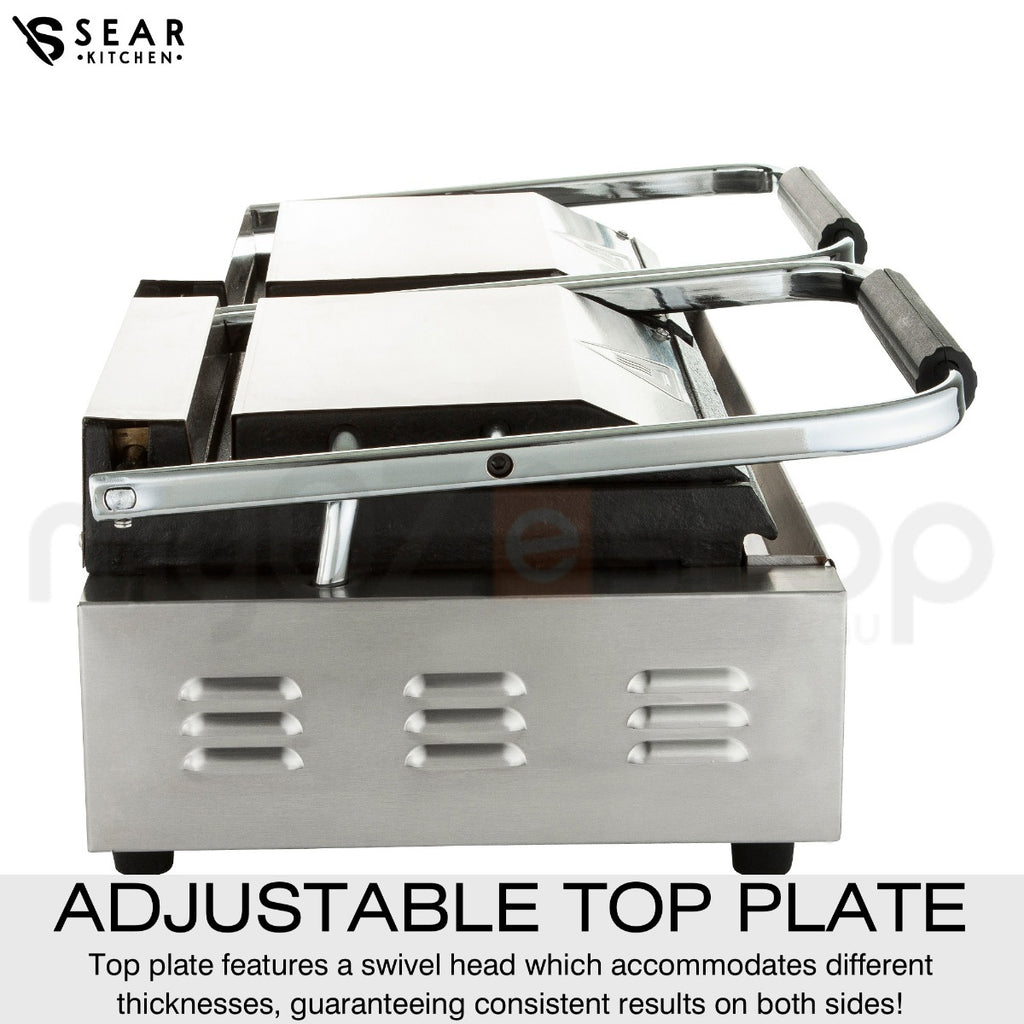 Sear 3600w Commercial Flat Plate Sandwich Press