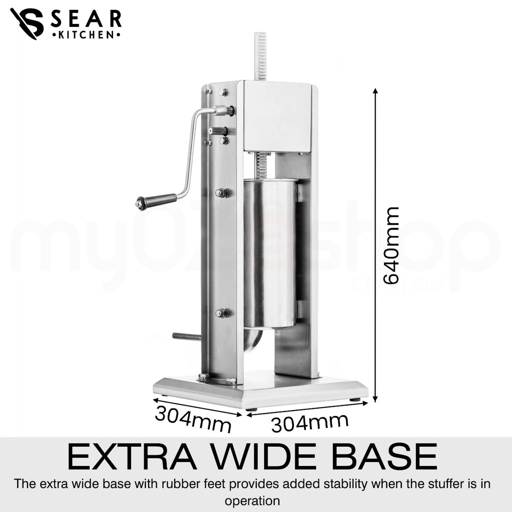 Sear 5 Litre / 5Kg Sausage Filler, Stuffer & Maker